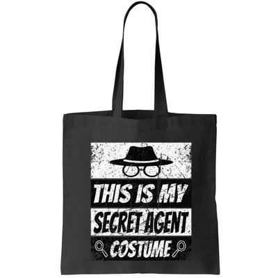 Secret Agent Inspector Spy Costume Retro Spy Bag