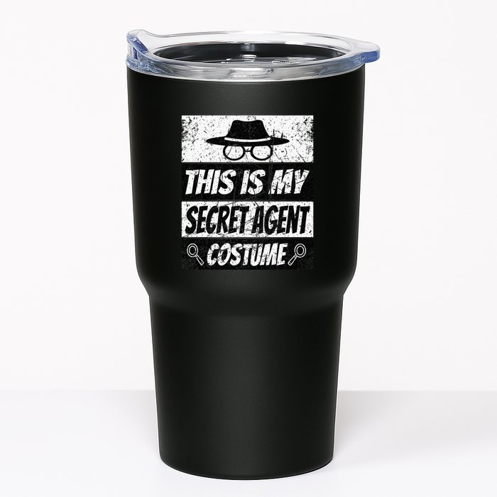 Secret Agent Inspector Spy Costume Retro Spy Tumbler