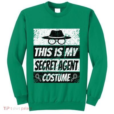 Secret Agent Inspector Spy Costume Retro Spy Sweatshirt