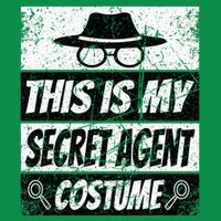 Secret Agent Inspector Spy Costume Retro Spy Tall T-Shirt
