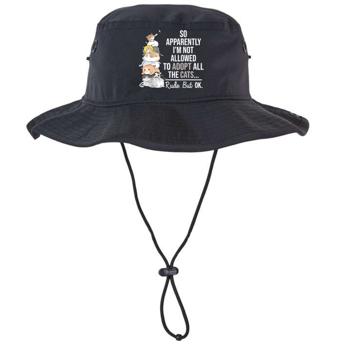 So Apparently Im Not Allowed To Adopt All The Cats Funny Bucket Hat