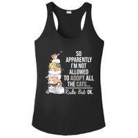 So Apparently Im Not Allowed To Adopt All The Cats Funny Ladies PosiCharge Competitor Racerback Tank