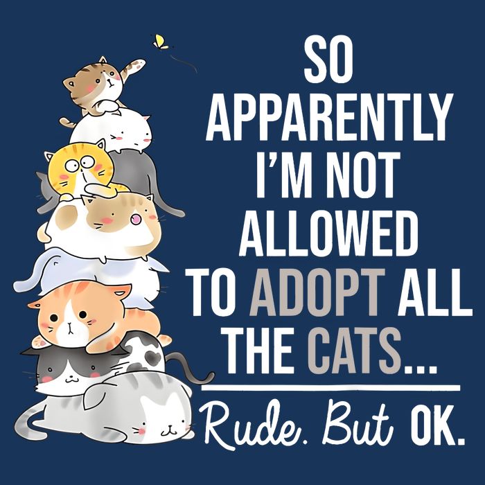 So Apparently Im Not Allowed To Adopt All The Cats Funny Infant Baby Jersey Bodysuit