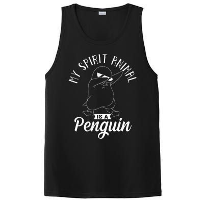 Spirit Animal Is A Penguin Dabbing Dab Antarctica Penguins PosiCharge Competitor Tank