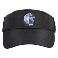 Suicide Awareness Its Okay If The Only Thing You Do Today Is Breathe Adult Drive Performance Visor