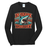 Sea Animal In Shark Territory Retro Shark Tall Long Sleeve T-Shirt