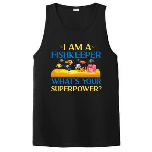 Saltwater Aquarium I Am A Fishkeeper What's Your Superpower? Gift PosiCharge Competitor Tank