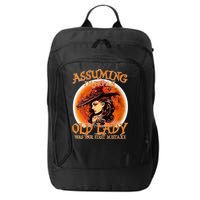S Assuming IM Just An Old Lady Was Your First Mistake V Neck City Backpack