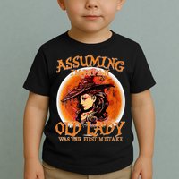 S Assuming IM Just An Old Lady Was Your First Mistake V Neck Toddler T-Shirt