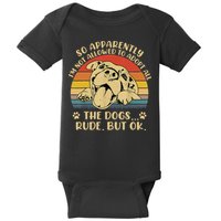 So Apparently I'm Not Allowed To Adopt All The Dogs Baby Bodysuit
