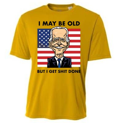 Seth Abramson I May Be Old But I Get Shit Done Cooling Performance Crew T-Shirt