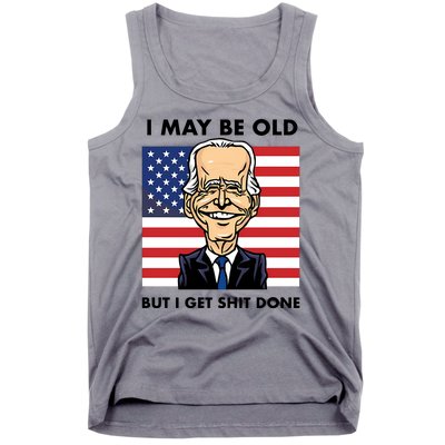 Seth Abramson I May Be Old But I Get Shit Done Tank Top