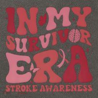 Stroke Awareness In My Survivor Era Cotton Canvas Backpack