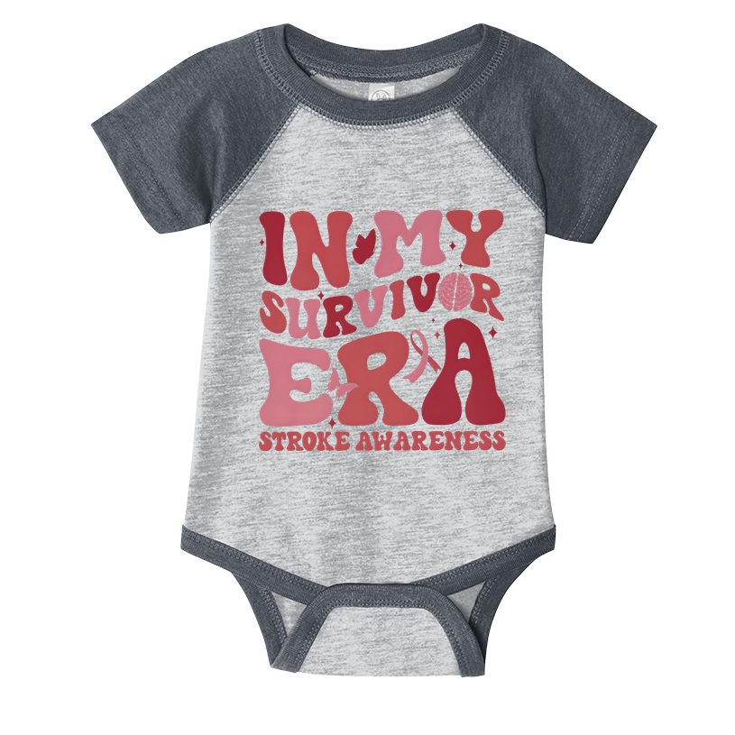Stroke Awareness In My Survivor Era Infant Baby Jersey Bodysuit