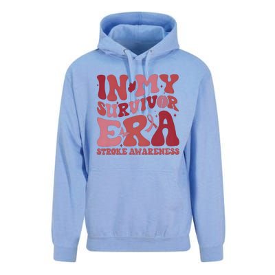 Stroke Awareness In My Survivor Era Unisex Surf Hoodie