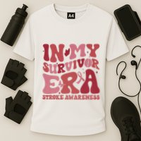 Stroke Awareness In My Survivor Era Cooling Performance Crew T-Shirt