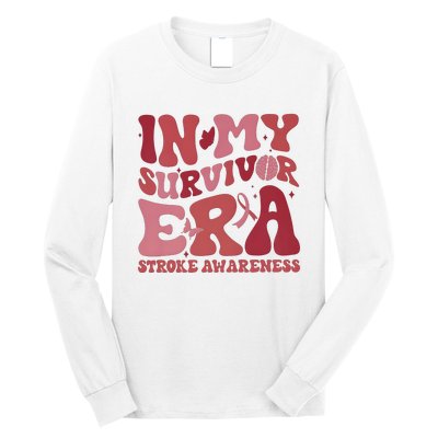 Stroke Awareness In My Survivor Era Long Sleeve Shirt