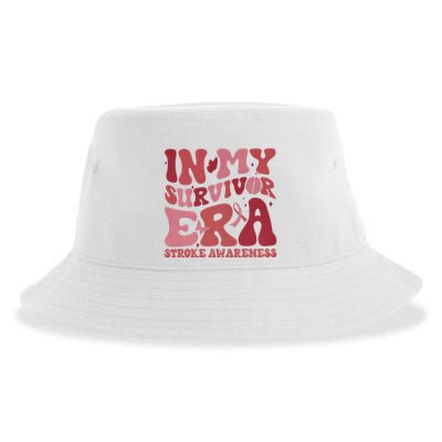 Stroke Awareness In My Survivor Era Sustainable Bucket Hat