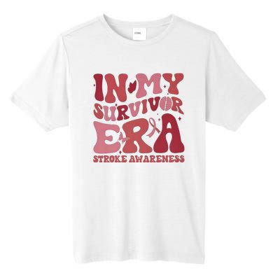 Stroke Awareness In My Survivor Era Tall Fusion ChromaSoft Performance T-Shirt