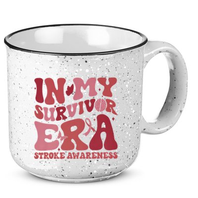 Stroke Awareness In My Survivor Era 15oz Campfire Ceramic Mug