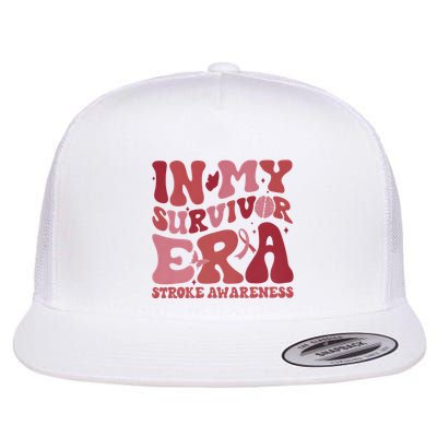 Stroke Awareness In My Survivor Era Flatbill Hat