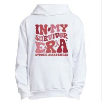 Stroke Awareness In My Survivor Era Urban Pullover Hoodie