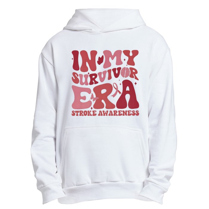 Stroke Awareness In My Survivor Era Urban Pullover Hoodie