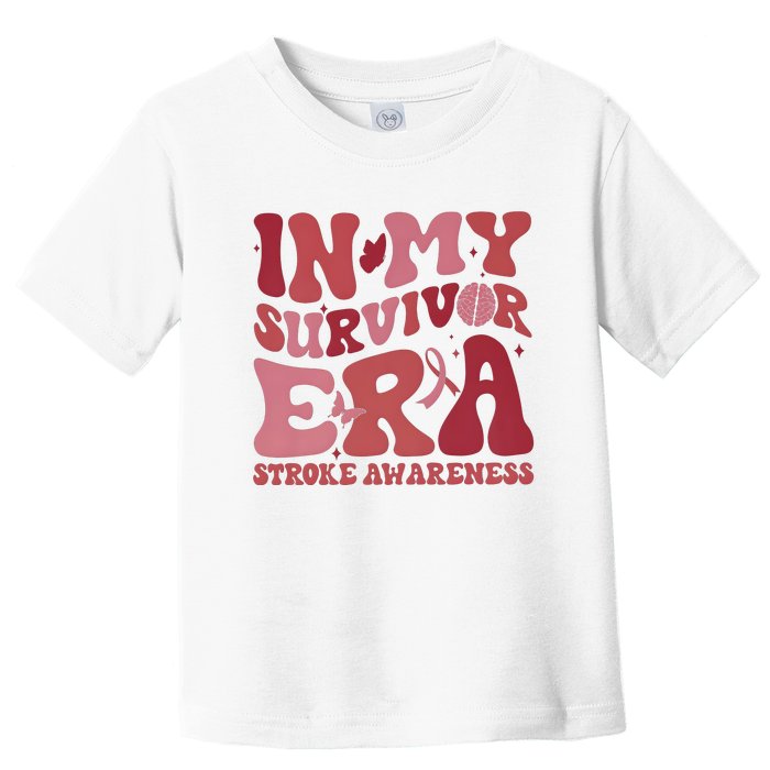 Stroke Awareness In My Survivor Era Toddler T-Shirt