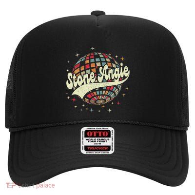 Stone Angie In Memory High Crown Mesh Back Trucker Hat