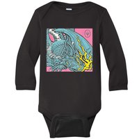 Scaled And Icy Baby Long Sleeve Bodysuit