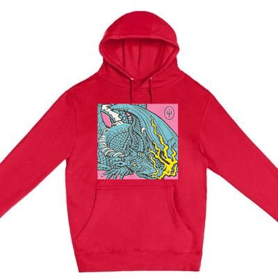 Scaled And Icy Premium Pullover Hoodie