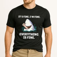 Shark Attack It’S Fine I’M Fine Everything Is Fine Performance Shirt
