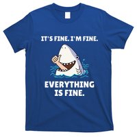 Shark Attack It’S Fine I’M Fine Everything Is Fine T-Shirt
