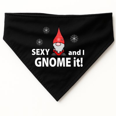 Sexy And I Gnome It USA-Made Doggie Bandana