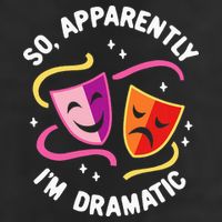 So Apparently IM Dramatic Rehearsal Musical Drama Actor Adult Drive Performance Visor