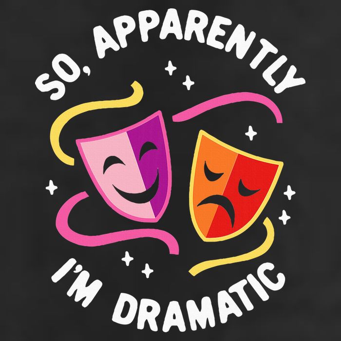 So Apparently IM Dramatic Rehearsal Musical Drama Actor Adult Drive Performance Visor