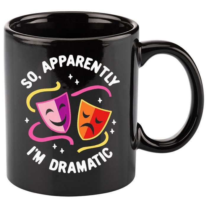 So Apparently IM Dramatic Rehearsal Musical Drama Actor 11oz C Handle Ceramic Mug
