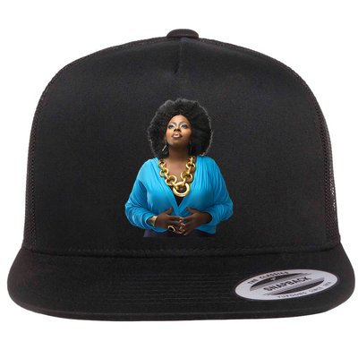 Stone Angie In Memory Flat Bill Trucker Hat