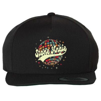 Stone Angie In Memory Wool Snapback Cap