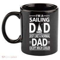 Sailing Dad 11oz C Handle Ceramic Mug