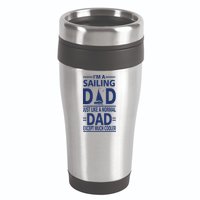Sailing Dad 16oz Travel Tumbler