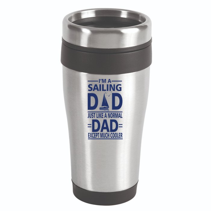 Sailing Dad 16oz Travel Tumbler
