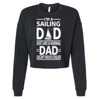 Sailing Dad Cropped Pullover Crew