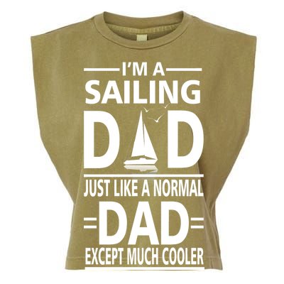 Sailing Dad Garment-Dyed Women's Muscle Tee