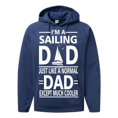 Sailing Dad Performance Fleece Hoodie