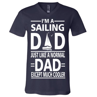 Sailing Dad V-Neck T-Shirt