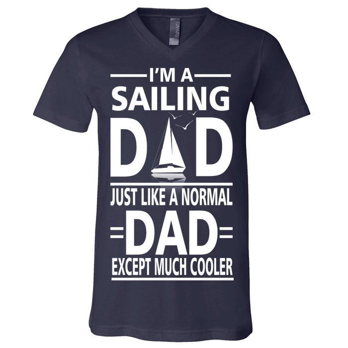 Sailing Dad V-Neck T-Shirt