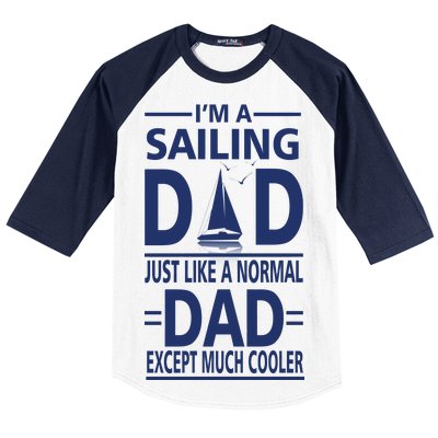 Sailing Dad Baseball Sleeve Shirt