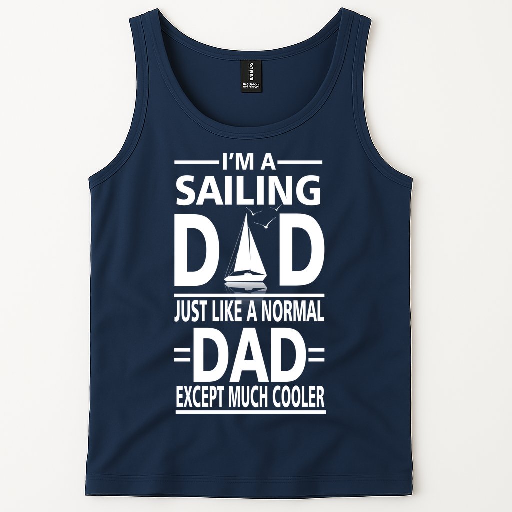 Sailing Dad Tank Top