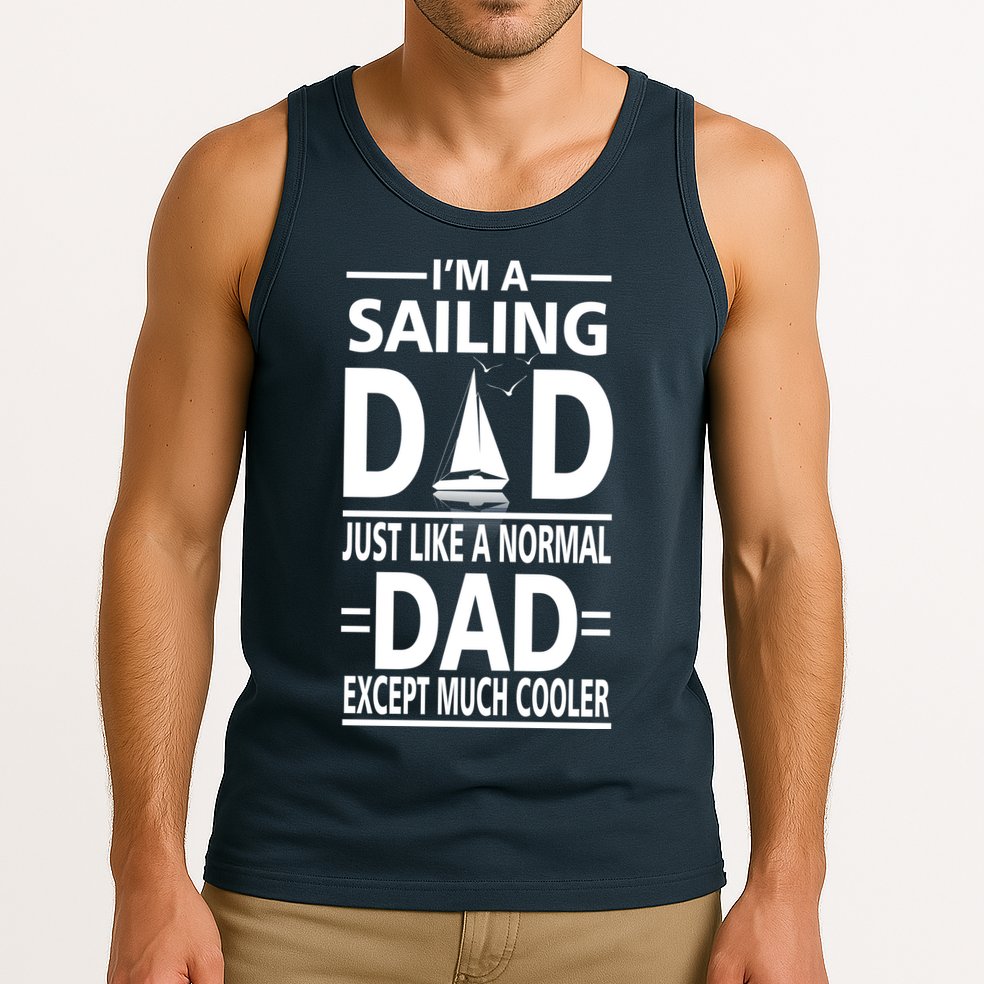 Sailing Dad Tank Top